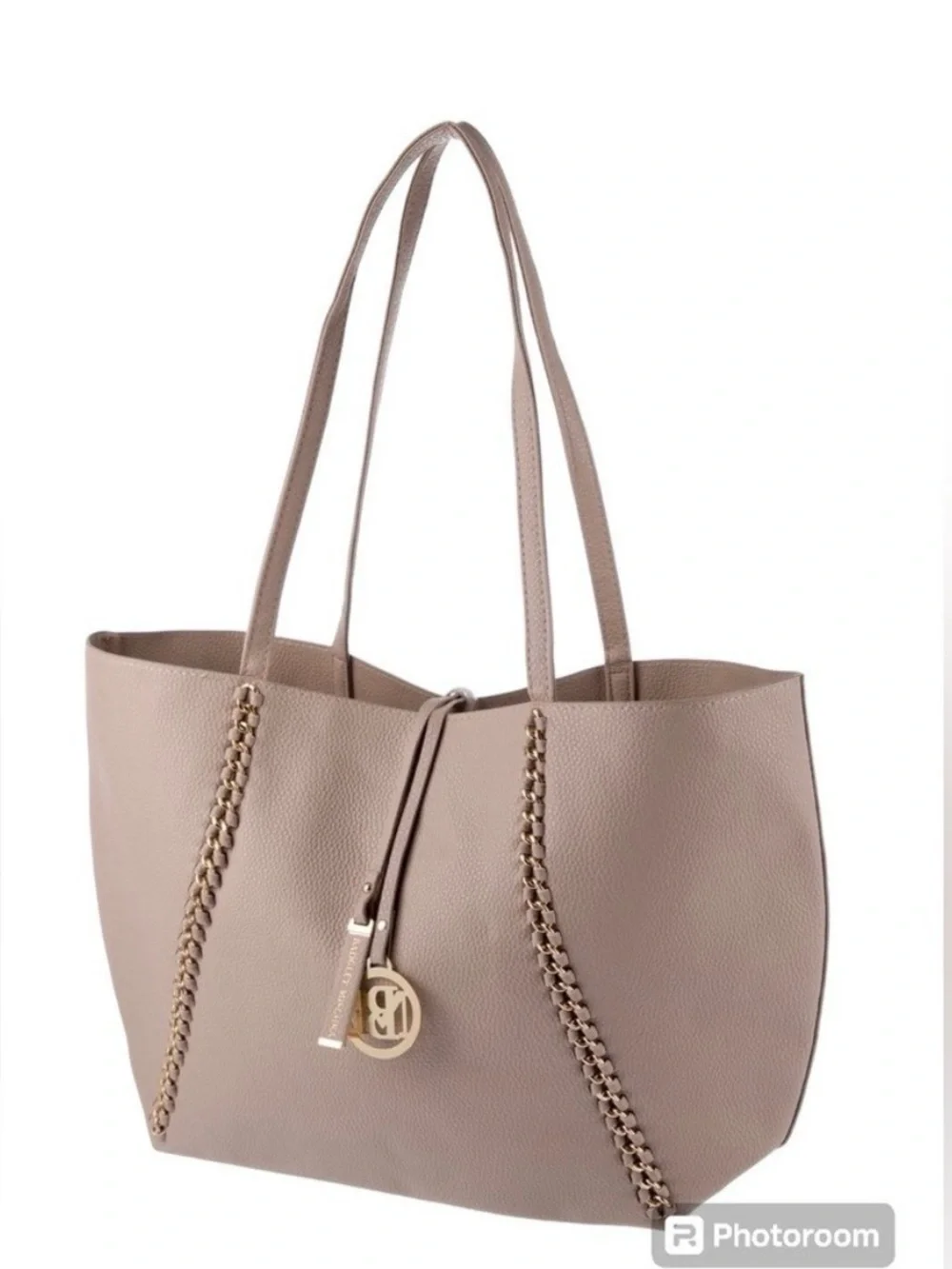 Badgley Mischka Pebbled Leather LuxuryTote